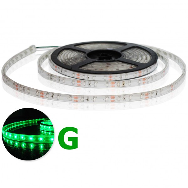 Flexibele Waterdichte IP68 LED strip Groen 3528 60 LED/m - Per meter